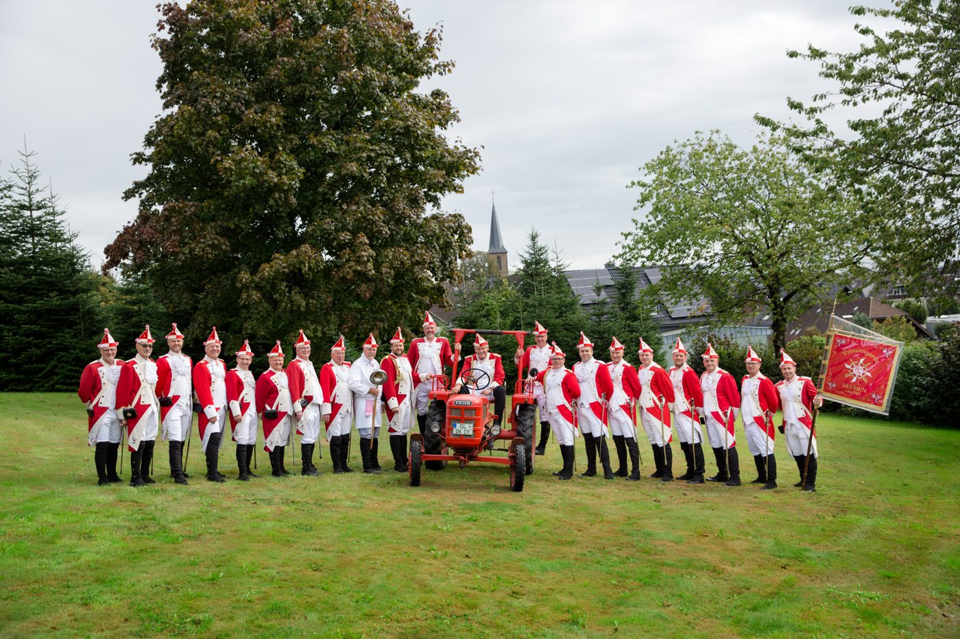 Die Prinzengarde der Karnevalsfreunde Bechen