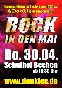 Rock in den Mai mit den Donkies @ Schulhof der Katholischen Grundschule Bechen | Kürten | Nordrhein-Westfalen | Deutschland